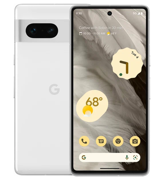 Смартфон Google Pixel 7 5G 8/128 ГБ, Snow