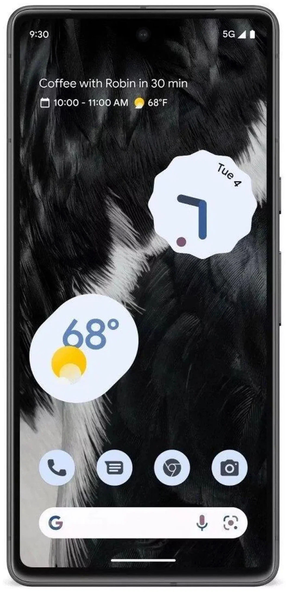 Смартфон Google Pixel 7 5G 8/128 ГБ, Obsidian