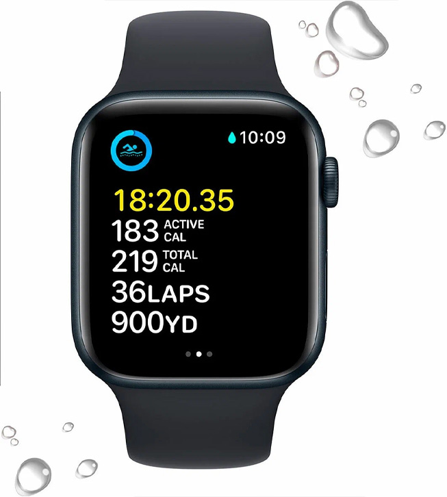Умные часы Apple Watch SE 2, 44 мм, Midnight