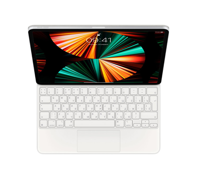 Клавиатура Magic Keyboard for iPad Pro 12.9, White