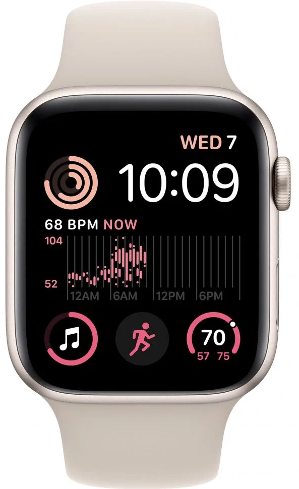 Умные часы Apple Watch SE 2, 40 мм, Starlight