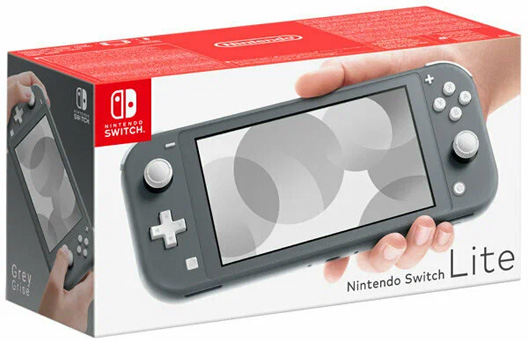Портативная игровая консоль Nintendo Switch Lite, серый