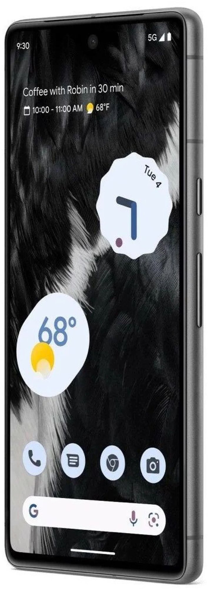 Смартфон Google Pixel 7 5G 8/256 ГБ, Obsidian