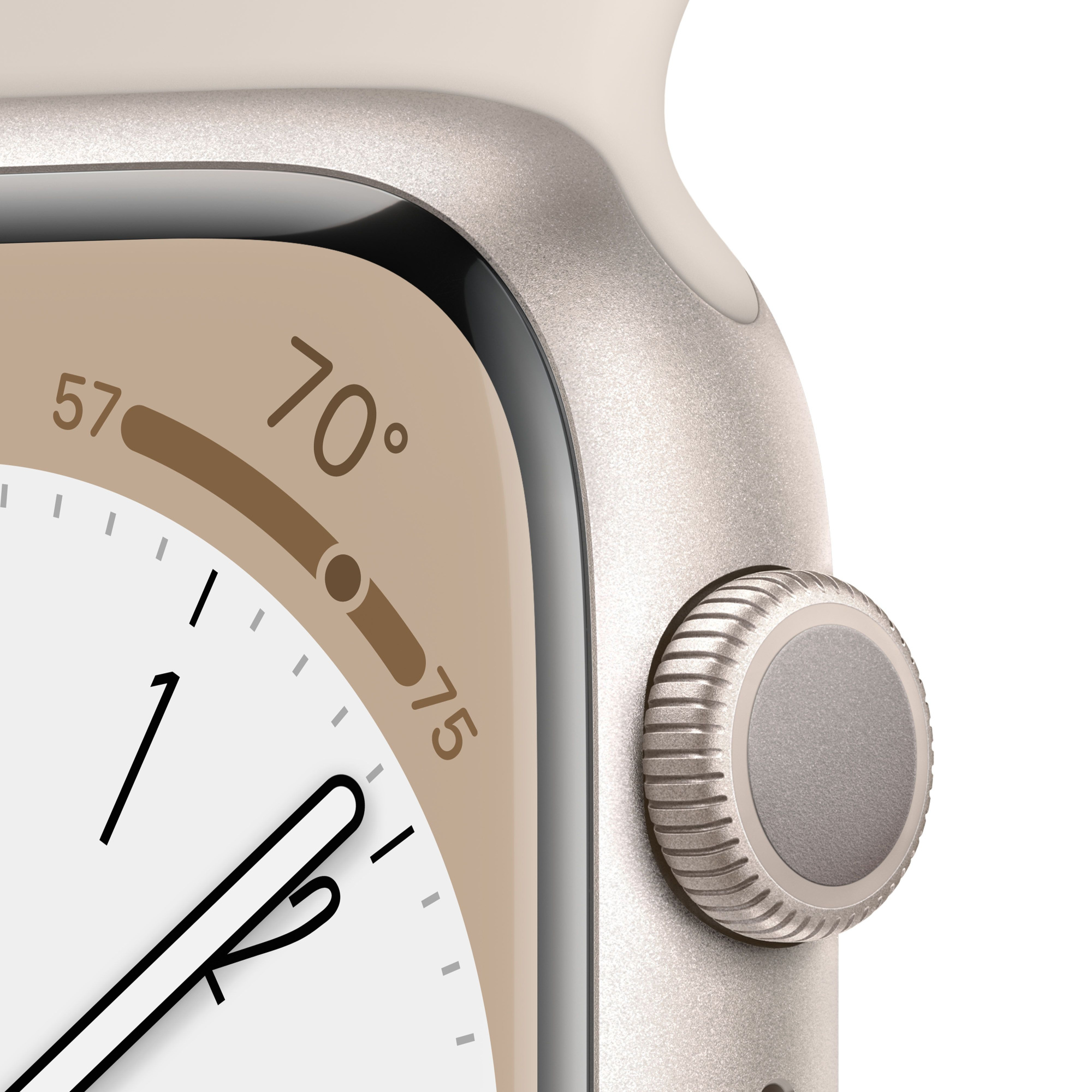 Умные часы Apple Watch Series 8, 41 мм, Starlight